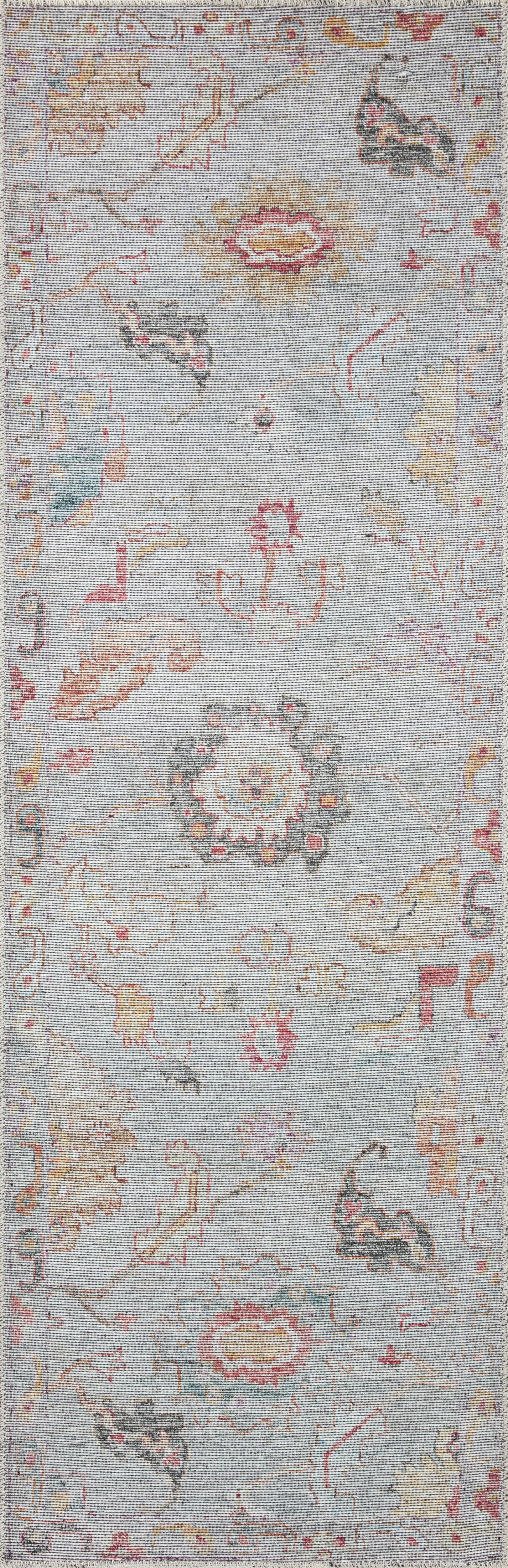 Loloi II Elysium Silver / Multi 2'-6" X 12'-0" Runner Rug