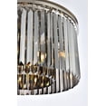 thumbnail image 6 of Sydney 8 light Polished nickel Chandelier Silver Shade (Grey) Royal Cut Crystal, 6 of 7