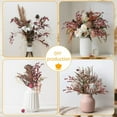 thumbnail image 7 of NOGIS Real Eucalyptus Stems Greenery Decor 16" Dried Willow Eucalyptus Plant Preserved Greenery Stems for Home Vase Filler Wedding Flowers Arrangement Decorations (Red), 7 of 7