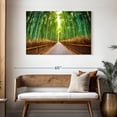 thumbnail image 3 of Elephant Stock Bamboo Walkway In Kyoto Wall Art - Horizontal Canvas Wall Art - Living Room Wall Decor - Nature Canvas - Brown And Green Decor - 45" x 30", 3 of 8