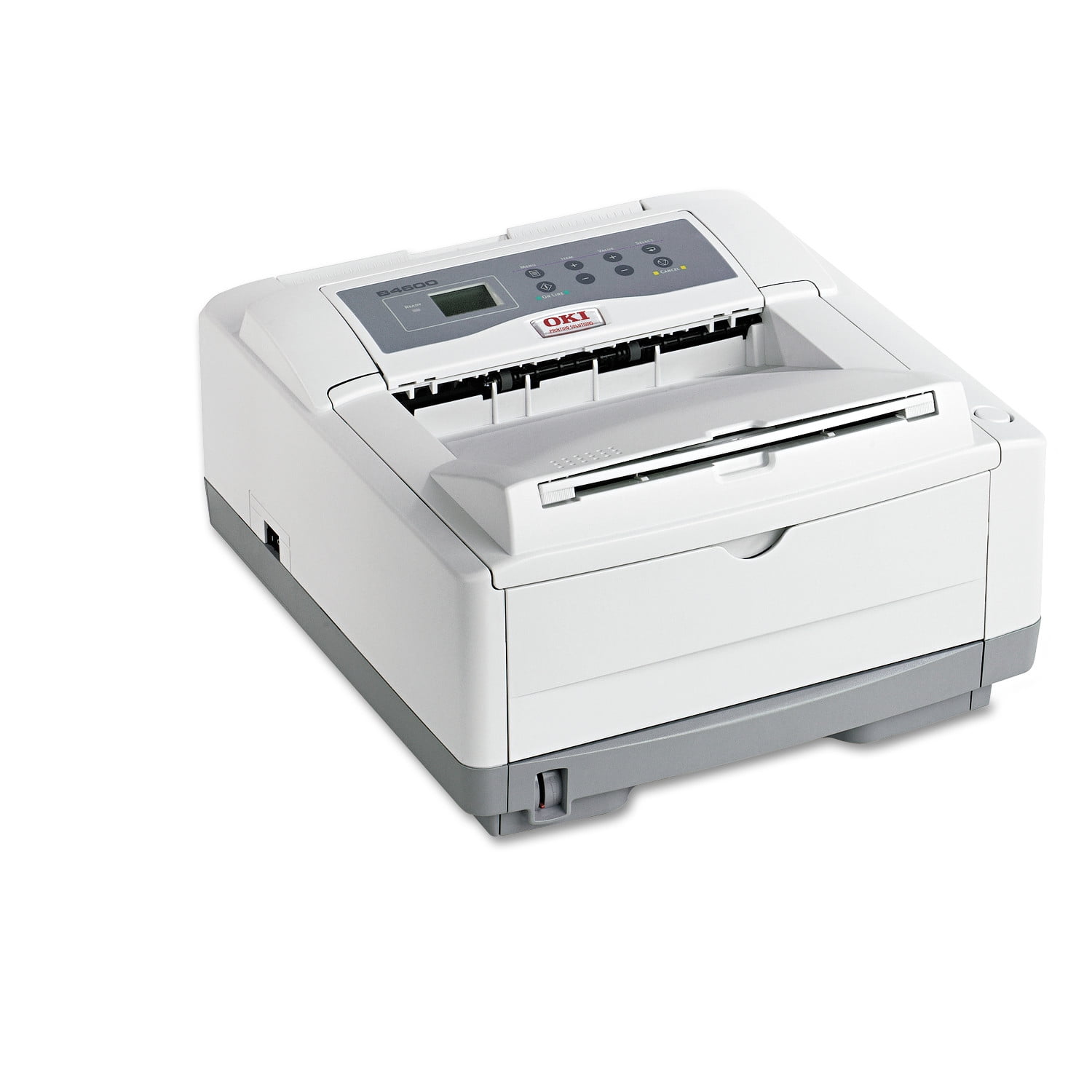 Pol Allieret beløb Oki B4600 Laser Printer, Beige, 120V - Walmart.com