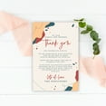 thumbnail image 3 of Koyal Wholesale Abstract Terracotta Wedding Thank You Place Setting Cards for Table Reception, Dinner Plates, 56-Pack, 3 of 5
