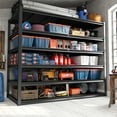 thumbnail image 4 of REIBII 84" H Garage Shelving Unit 3500LBS Heavy Duty Adjustable 6-Tier Metal Shelving, 4 of 7
