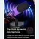 thumbnail image 2 of Micrófono Dinámico de Escritorio USB/XLR RGB para Podcasting, Grabación, Juegos y Transmisión en . Micrófono Dinámico XLR/USB., 2 of 5