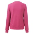 thumbnail image 5 of TAIAOJING Womens Fall Tops Knitted Solid Color Deep V Neck Two Piece Long Sleeve Sweater Blouse Pullover Shirts, 5 of 5