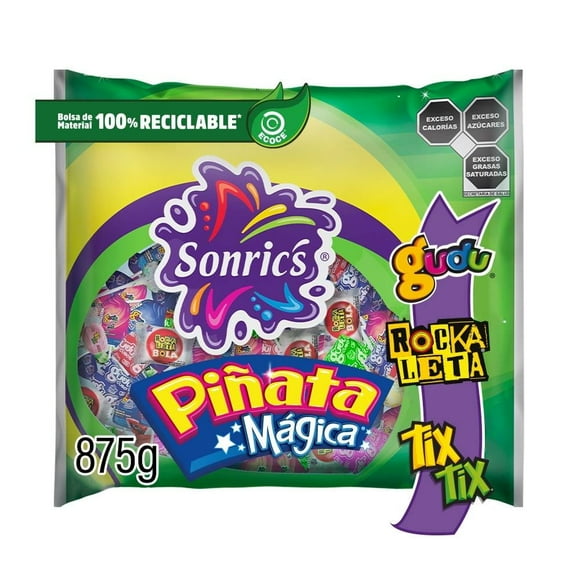 Dulces Sonric's Piñata Mágica surtida 875 g