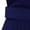 Dark Blue + Belt, variant on AURA Plus Size Autumn Pleated A Line Commuter Dress Elegant High Waist Midi OL Dress XL XXXL