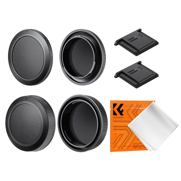 Kit de cuerpo de cámara y tapa de lente trasera para montura Canon RF