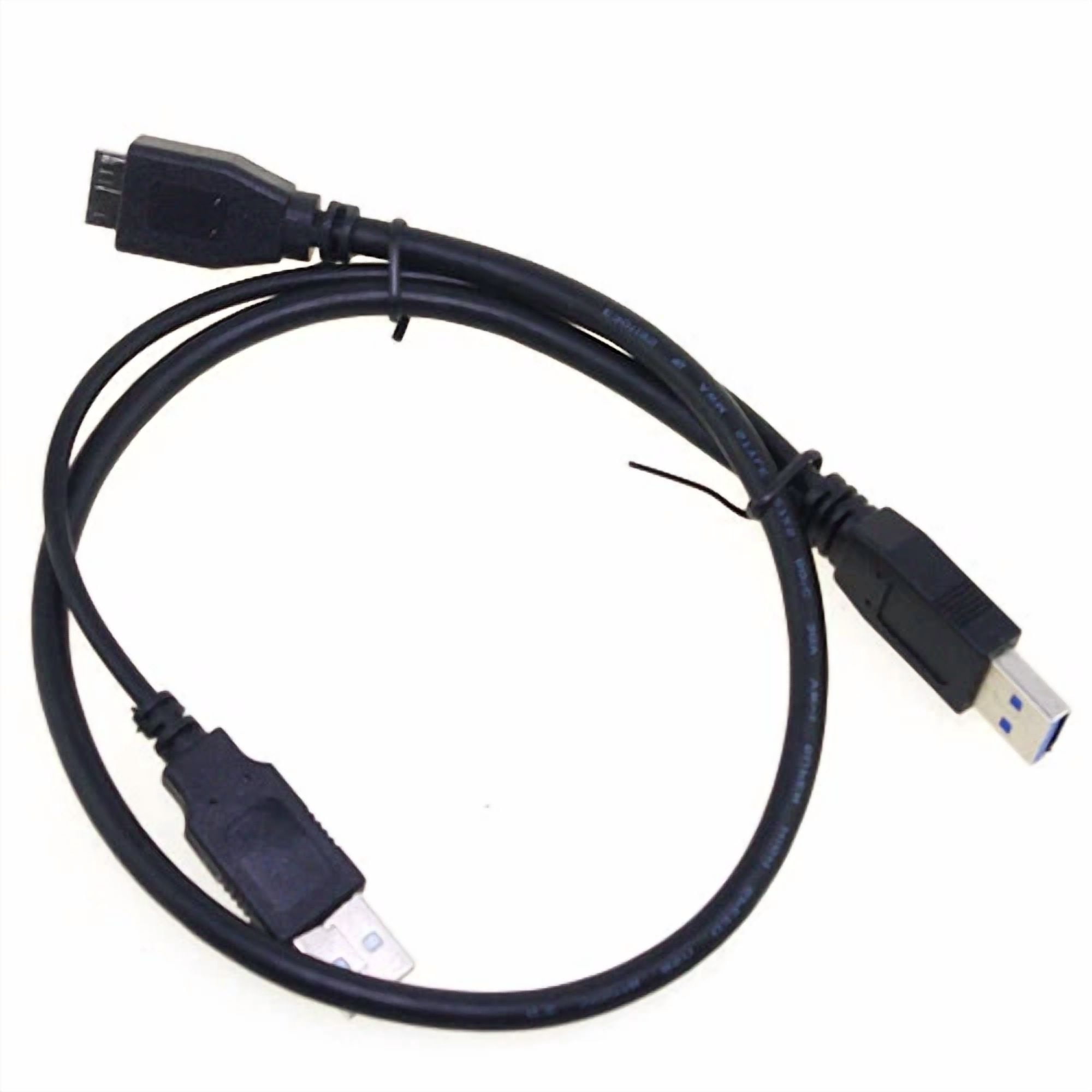 BUTTERFLY- 50Cm Micro Usb 3.0 Y Cable Cord Lead For Wd My Passport Wdby8L0020Bbk Necs/Eesn