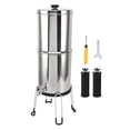 thumbnail image 2 of Système de Filtration d'Eau, Filtre à Eau à Gravité Résistant à l'Érosion Durable en Acier Inoxydable pour le Camping, 2 of 7