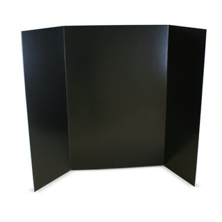 Corrugated Tri-Fold Display Board, 36 x 48