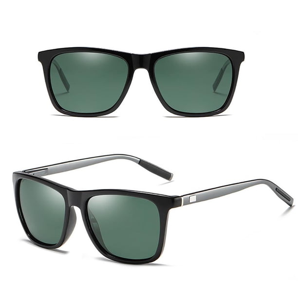 Gafas De Sol Cuadradas De Aluminio Retro Unisex, Accesorios Para Gafas Vintage, Gafas De Sol Para Viajes De Verano seitruly AP006641-06