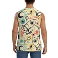 thumbnail image 4 of Balery Rockets Men's Sleeveless Muscle Shirts Workout Tank Top, Moisture Wicking, Odor Protection-Large, 4 of 8