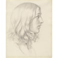 thumbnail image 2 of Gustav Heinrich Naeke 20x24 Gold Ornate Framed and Double Matted Museum Art Print Titled - Head of a Young Man (C. 1818), 2 of 4