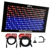 Chauvet DJ ColorPalette Panel Stage Wash Light+DMX Cables+Clamps Color Palette