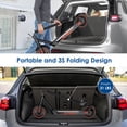 thumbnail image 6 of Electric Scooter for Adults, 600W, 30 Miles & 25 MPH Max, 10'' Pneumatic Tires Portable Folding Design，Commuting E-Scooter Red, 6 of 9