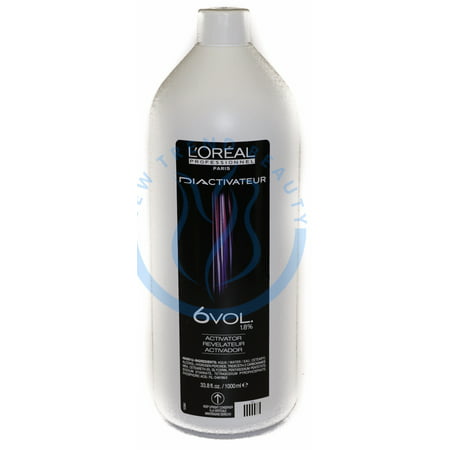 LOreal DIACTIVATEUR Developer Diarichesse/Dialight 33.8oz (6 Vol (Best Developer For Gray Hair)