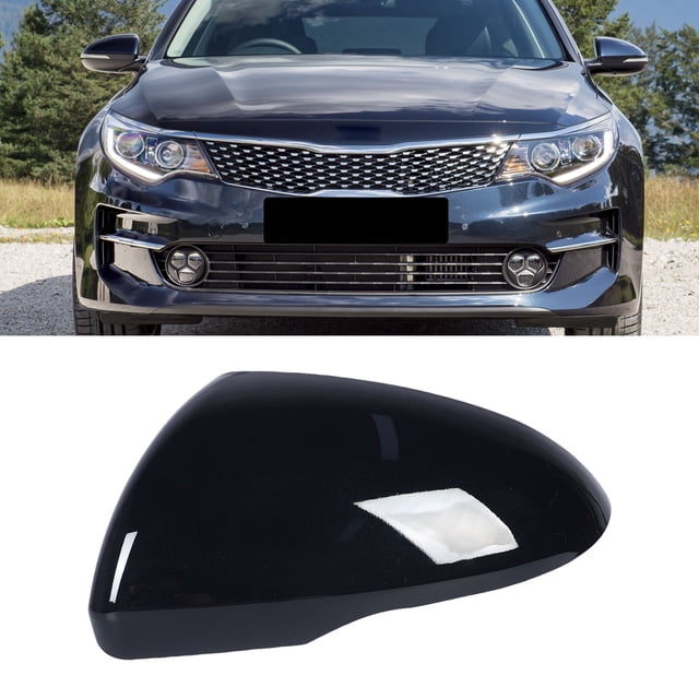 Side Mirror Cap Cover Protective Weather Proof Anti Scratch Exterior Rear View Mirror Housing for Optima 2016-2020 Driving