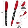 thumbnail image 6 of (3 pack) Dry Erase Markers, Shuttle Art 16 Colors Whiteboard Markers,Fine Tip Dry Erase Markers,Perfect For Writing on Whiteboards, Dry-Erase Boards, Mirrors, Calender, 6 of 8