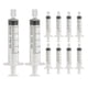 thumbnail image 1 of Jeringas de líquido de 10 piezas jeringa de perfume de perfume jeringa de perfume recargable (5 ml), 1 of 8
