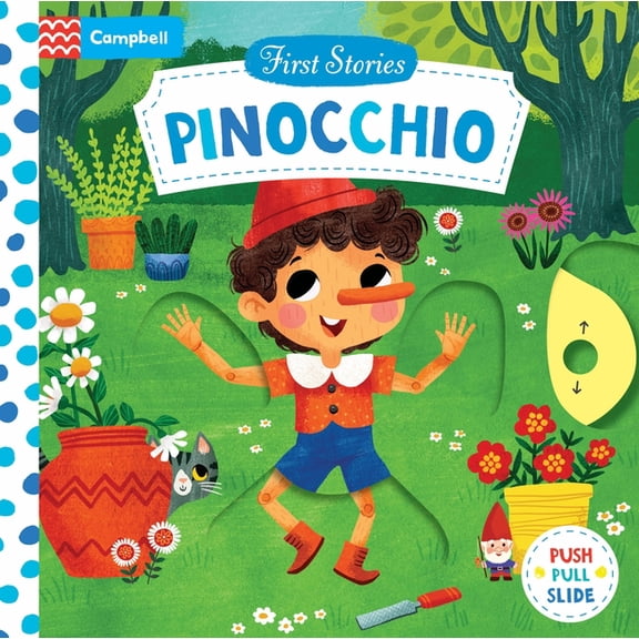 First Stories Pinocchio, (Board Book)