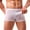 White, variant on PEASKJP Men's Stretch Trunk Viscose Soft Breathable Long Underwear Trunks,Red L