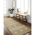thumbnail image 7 of Hauteloom Tomai Living Room, Bedroom Machine Washable Area Rug - Traditional, Transitional - Tan, Beige, Cream - 6'6" x 9', 7 of 7
