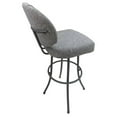 thumbnail image 2 of Swivel Extra Tall 34-35" Bar Stool - M-75 Metal Grey Frame, 2 of 2