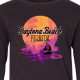 thumbnail image 4 of Inktastic Daytona Beach Florida Sunset Long Sleeve Youth T-Shirt, 4 of 5