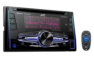 Gloed Handelsmerk Mechanica JVC KW-R920BTS Double DIN Bluetooth In-Dash Car Stereo Receiver w/ For  Android & iPhone, SXM, Vario, 2 pre 4.8V and FLAC playback - Walmart.com