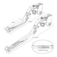 thumbnail image 4 of Brake and Clutch Lever Kit for Kawasaki Ninja, 4 of 6