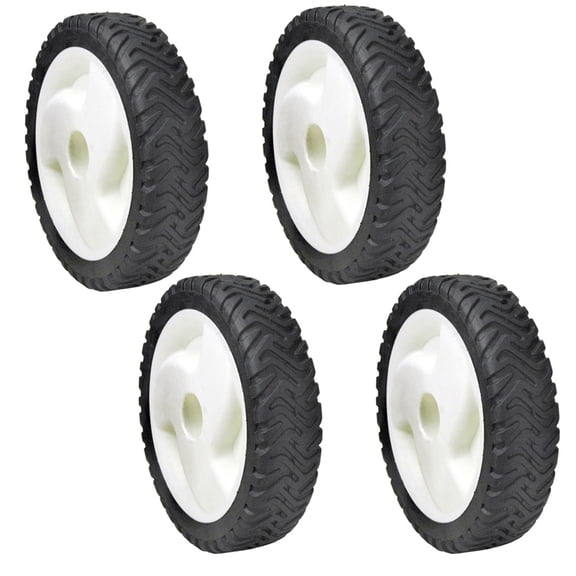 Rotary 4 Pack of Replacement Wheels For Mowers - 13492-4PK