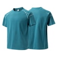 thumbnail image 4 of JIAYUE Men's T Shirt Loose Fit Casual Fashion Round Neck Casual Short Sleeve Tees Everyday Soft Lightweight Breathable For Outdoor Workout And Sport Wear, 4 of 6