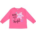 thumbnail image 3 of Inktastic Wish Upon a Starfish Cute Boys or Girls Long Sleeve Toddler T-Shirt, 3 of 5