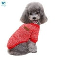 thumbnail image 3 of Deago Pet Dog Clothes Knitwear Dog Sweater Fleece Coat Soft Thickening Warm Pup Dogs Shirt Winter Puppy Sweater for Dogs, 3 of 7
