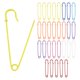 thumbnail image 1 of Paquete de 30 alfileres de seguridad grandes, 4" para moda, costura y manualidades, multicolor., 1 of 7