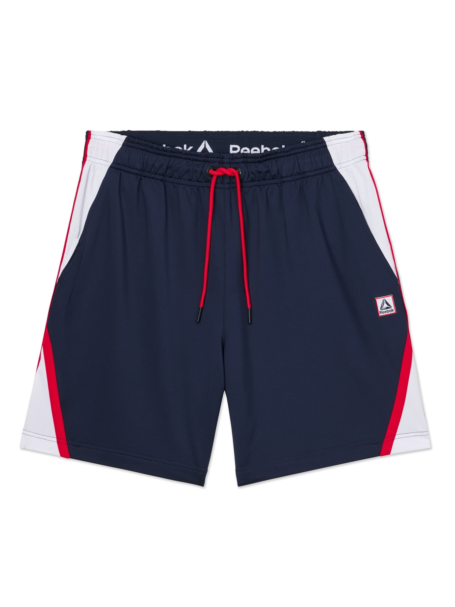 Reebok Men's and Big Men's Baseline Knit Performance Shorts, 7" Inseam, Sizes S-3XL