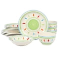 thumbnail image 1 of Juego de vajilla Gibson Home Heidy Green 12 piezas Service 4, 1 of 6