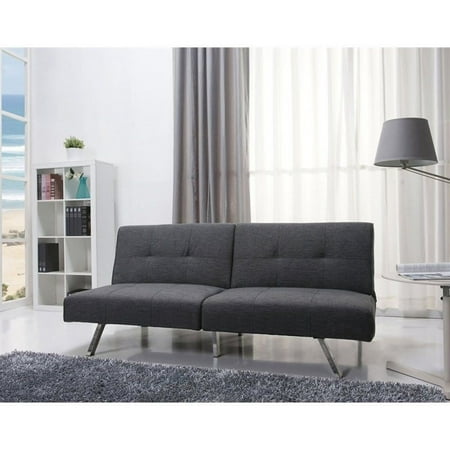 Gold Sparrow Jacksonville Fabric Convertible Sofa In Gray
