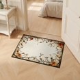 thumbnail image 2 of ODIKA 2'x3' Ultra-Soft Accent Mat, Dining Under Funky Damask Scrolling Vines Ornate Framing Border None Washable, Bare feet friendly, Easy Care Indoor rug for Bedside, Footrest, 2 of 7