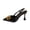 Black, variant on Black Shoes For Women High Heel Sandals Pointed Closed Toe Slingback Buckle Sleek Thin Heel Style For Formal Occasions Leisure Outings And Daily Casual Use