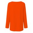 thumbnail image 5 of Mujeres Casual Tribal Wind Impreso Manga larga O-cuello Pullover Blusa Camiseta Tops Pompotops  FGAJ1176, 5 of 5