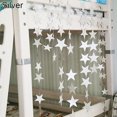 thumbnail image 4 of AYYUFE 4m Romantic Stars Paper Garland Banner Bunting Wedding Baby Shower Party Decor, 4 of 7