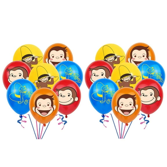 Curious Monkey Balloons Party Supplies Birthday Favors Decorations Decor Kit Latex
