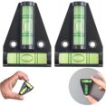 thumbnail image 1 of Nivel de Burbuja en Forma de T, Magnético, Juego de 2 Pequeños Niveles de Burbuja Prácticos para Autocaravanas, con Imán, Nivel de Burbuja para Furgoneta, Rampa de Nivelación de Caravana,, 1 of 5