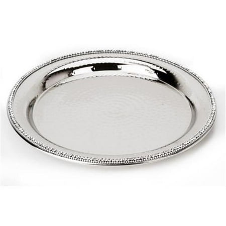 

Classic Touch d-cor SDP740 Round Tray with Stones