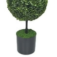 thumbnail image 6 of Boxwood Easter Bunny Topiary, Green, 35", by My Texas House, 6 of 7