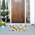 thumbnail image 5 of Yayeee Doormat for Indoor Entrance 32" x 20" Non Slippery Floor Rug, Retro Colorful Flowers, 5 of 8