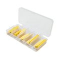 thumbnail image 2 of 15x Fly Tying Foam Bodies Diy Fishing señuelos profesionales cebos livianos altos Naranja beige, 2 of 8