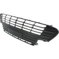 thumbnail image 2 of Front Bumper Grille Compatible with SCION TC 2014-2016 Center Textured Gray, 2 of 5